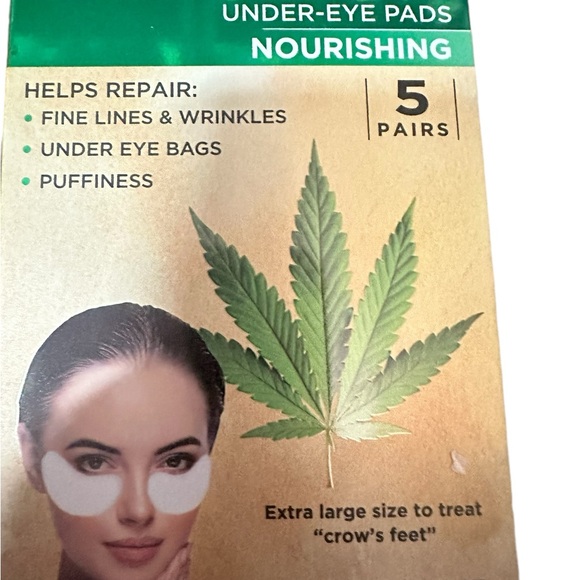 Azure Under Eye Pads Bundle of 4 Hyaluronic Acid Hemp & Collagen Vit C 20 pairs - Picture 5 of 10